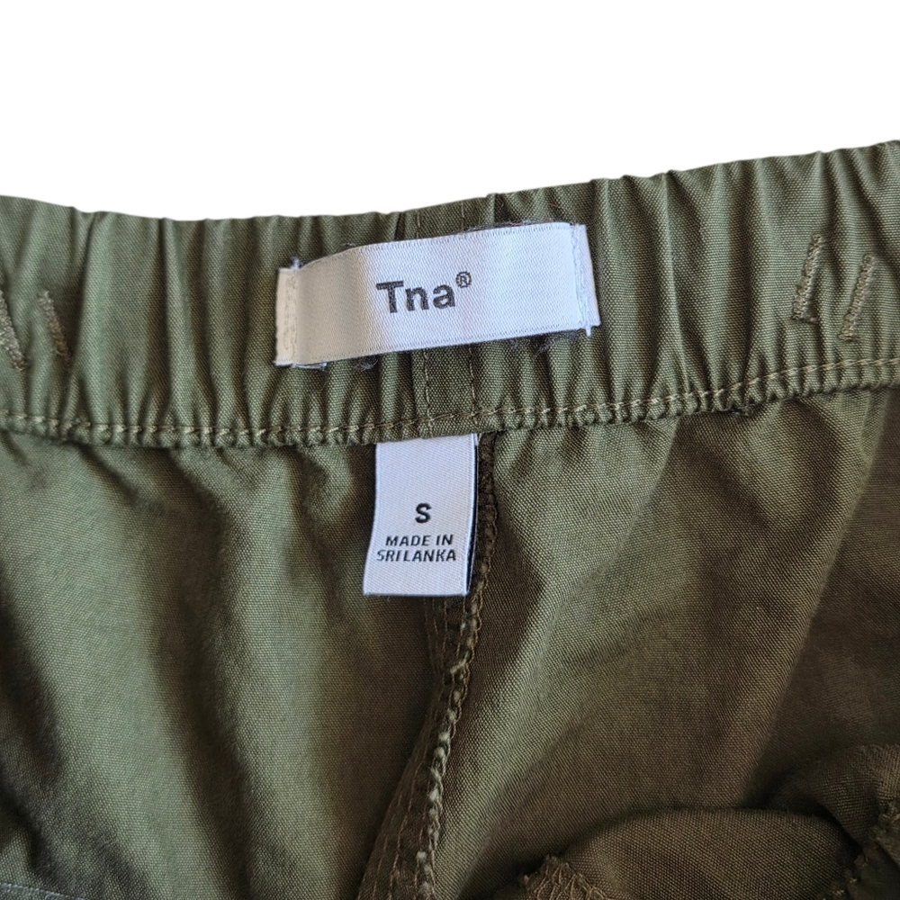 Aritzia Tna Deploy Parachute Pant Dark Green Size Small - Picture 9 of 11